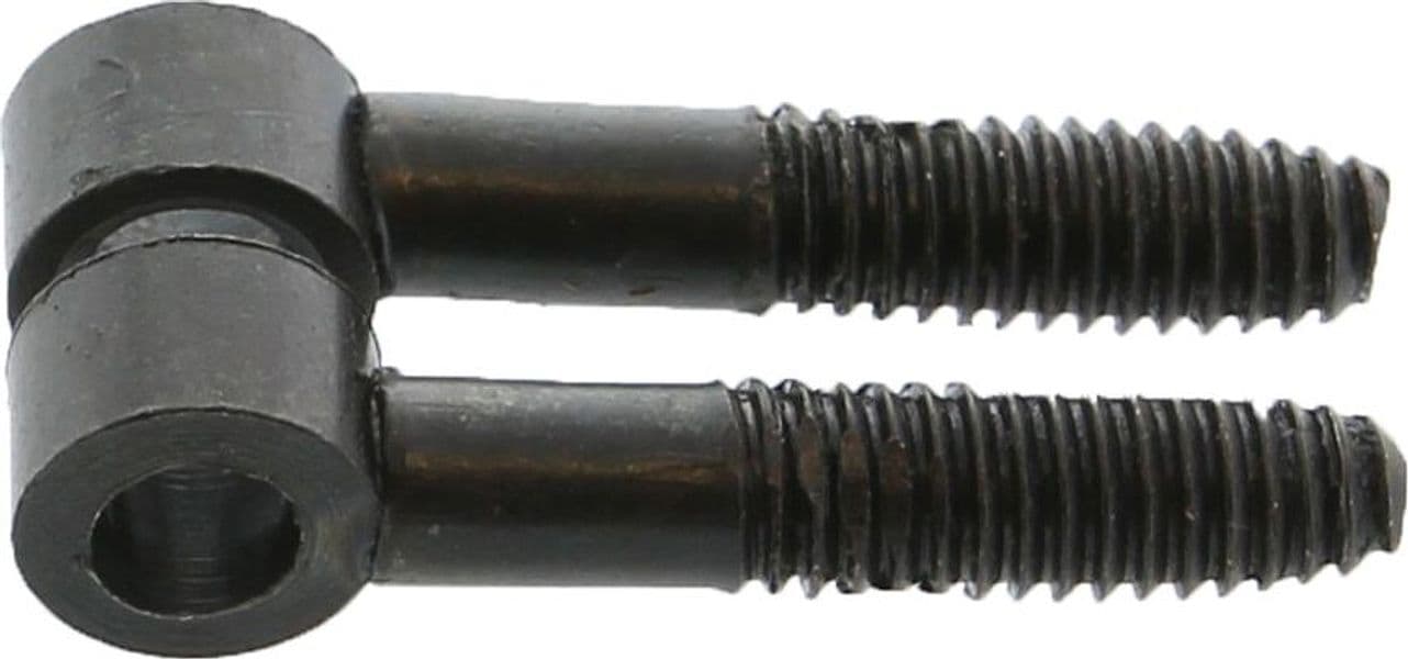 Cerniera Anuba 48098.12 Ferro Brunito 9 x 12 mm** 100 Pezzi - 2