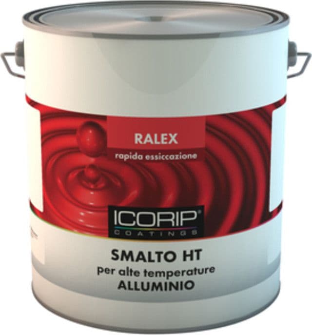Smalto Alluminio 500 da 2,5 l Colorificio I.co.ri.p 2 Pezzi - 2