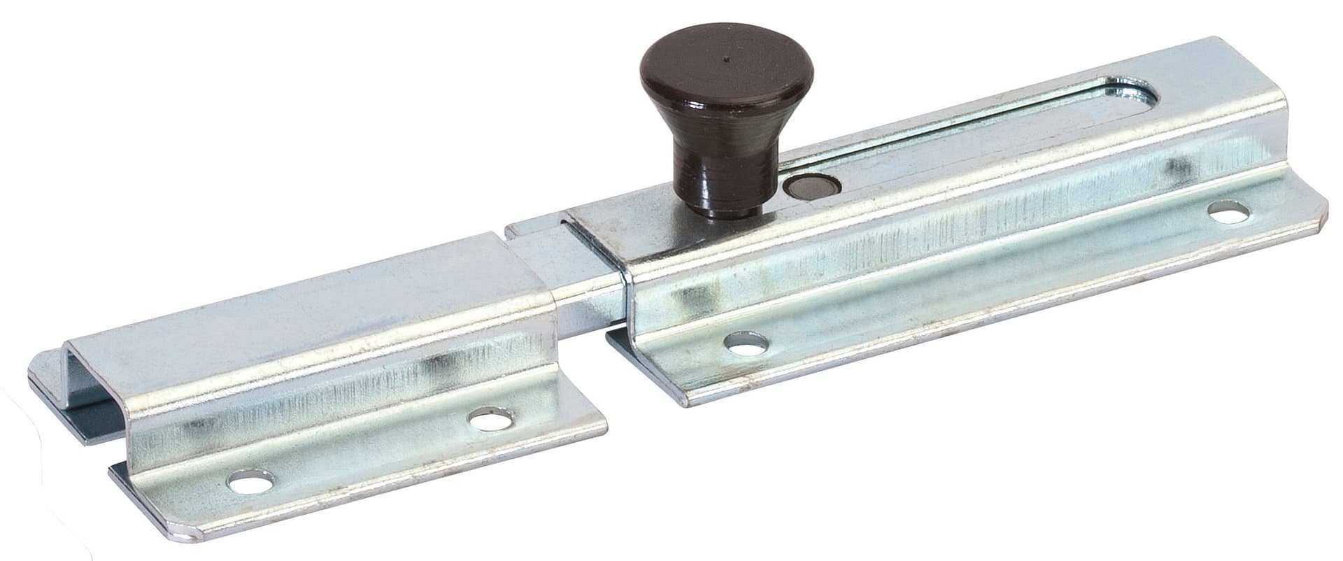 Catenacciolo Orizzontale Ferro Zincato 80 mm Aldeghi Luigi Spa 20 Pezzi - 2