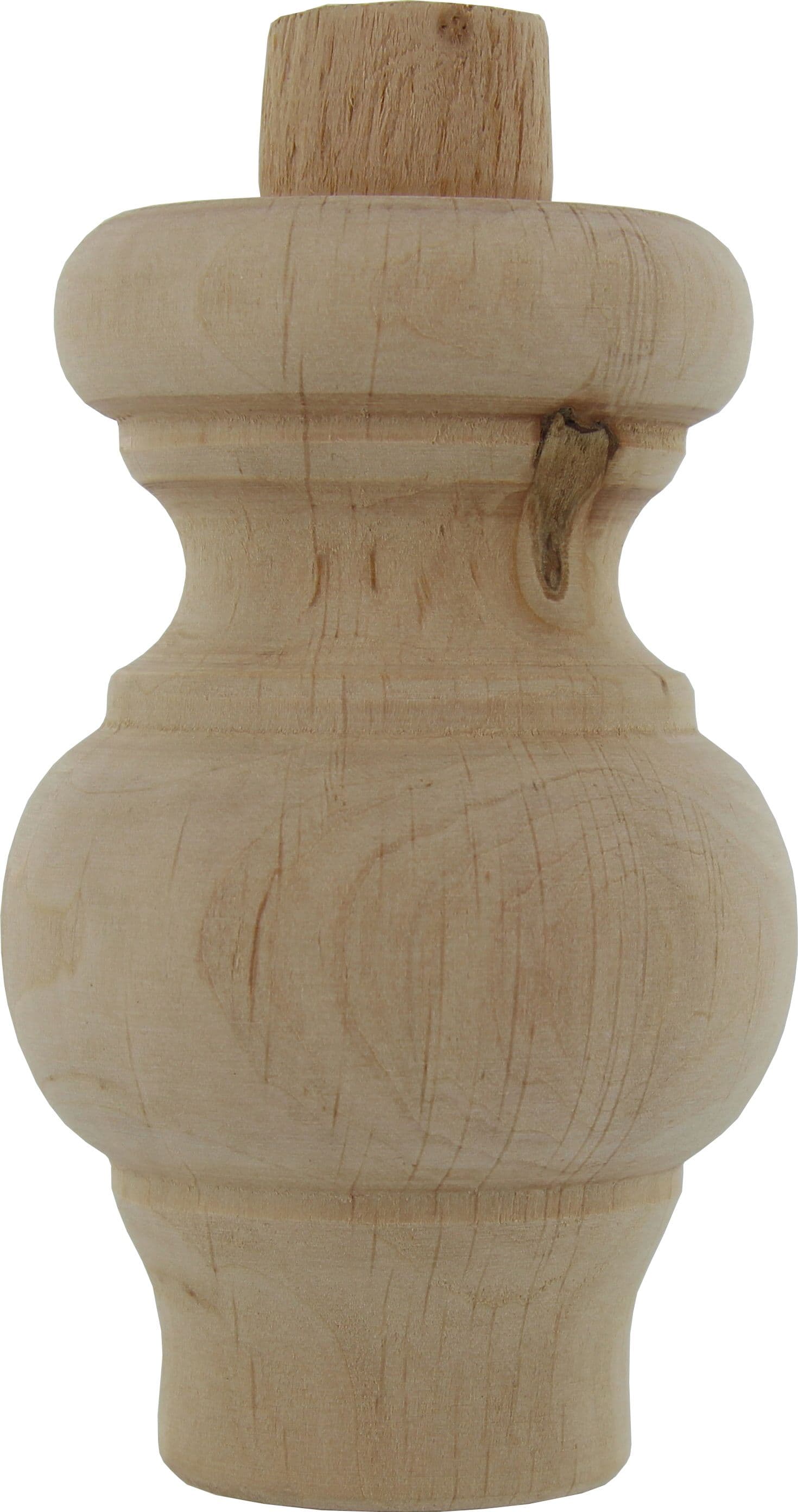 Piede in Legno Ontano 53009 64 x 95 mm 8 Pezzi - 2