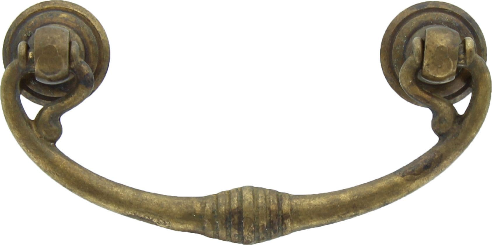 Maniglia Ottone 03027 82 x 40 mm Anticato** 25 Pezzi - 2