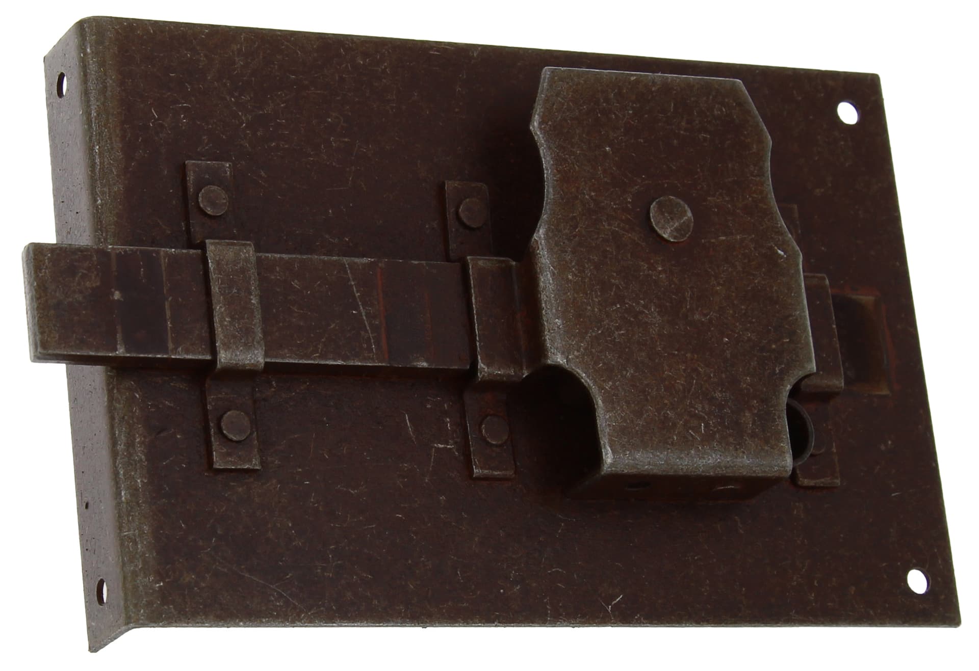 Serratura Antichizzata Redosso 70 mm 39012** 12 Pezzi - 2