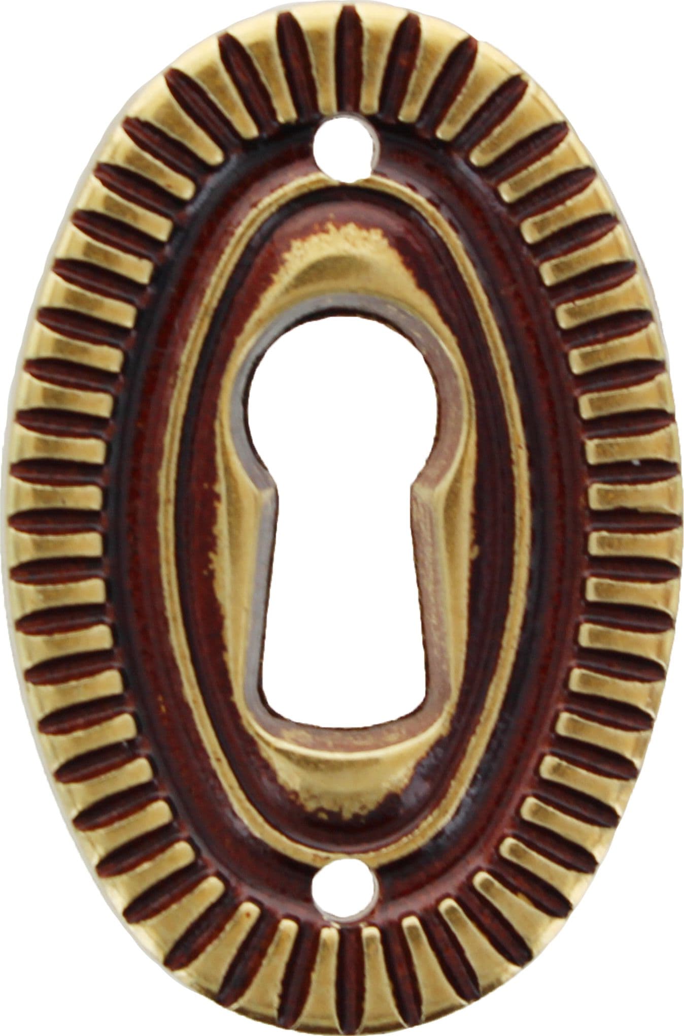 Bocchetta Ottone 30643 25 x 38 mm Patine** Metal Style 50 Pezzi - 2