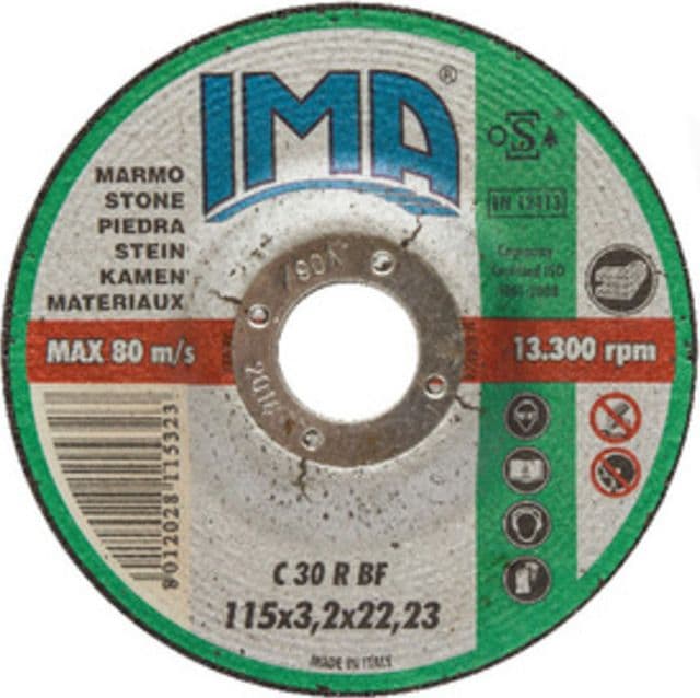 Disco per Marmo Ø 115 x 3,2 mm Ima 25 Pezzi - 2