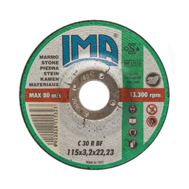 Disco per Marmo Ø 115 x 3,2 mm Ima 25 Pezzi - 2