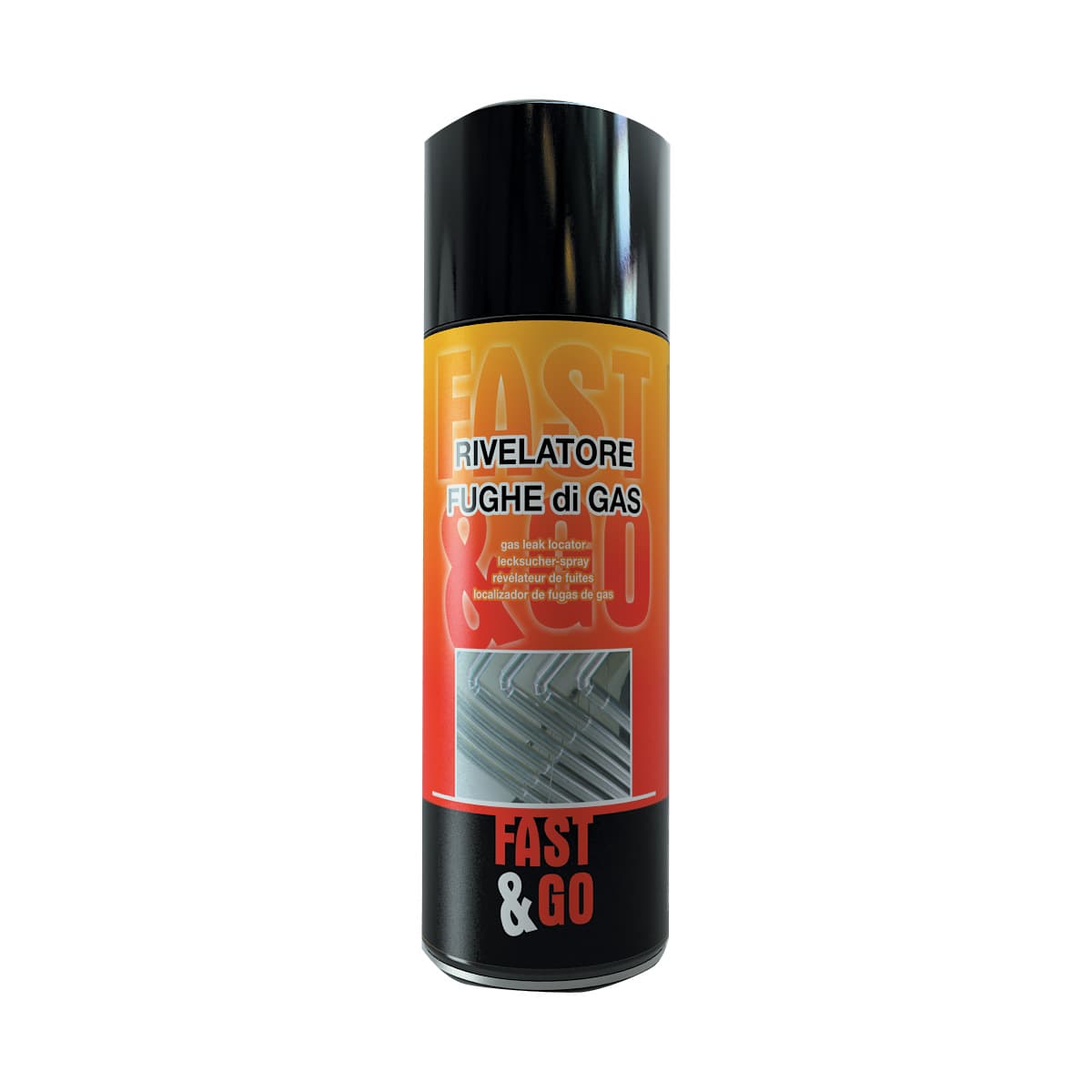 Fastgo Rilevatore Fughe di Gas 400 ml 12 Pezzi - 2