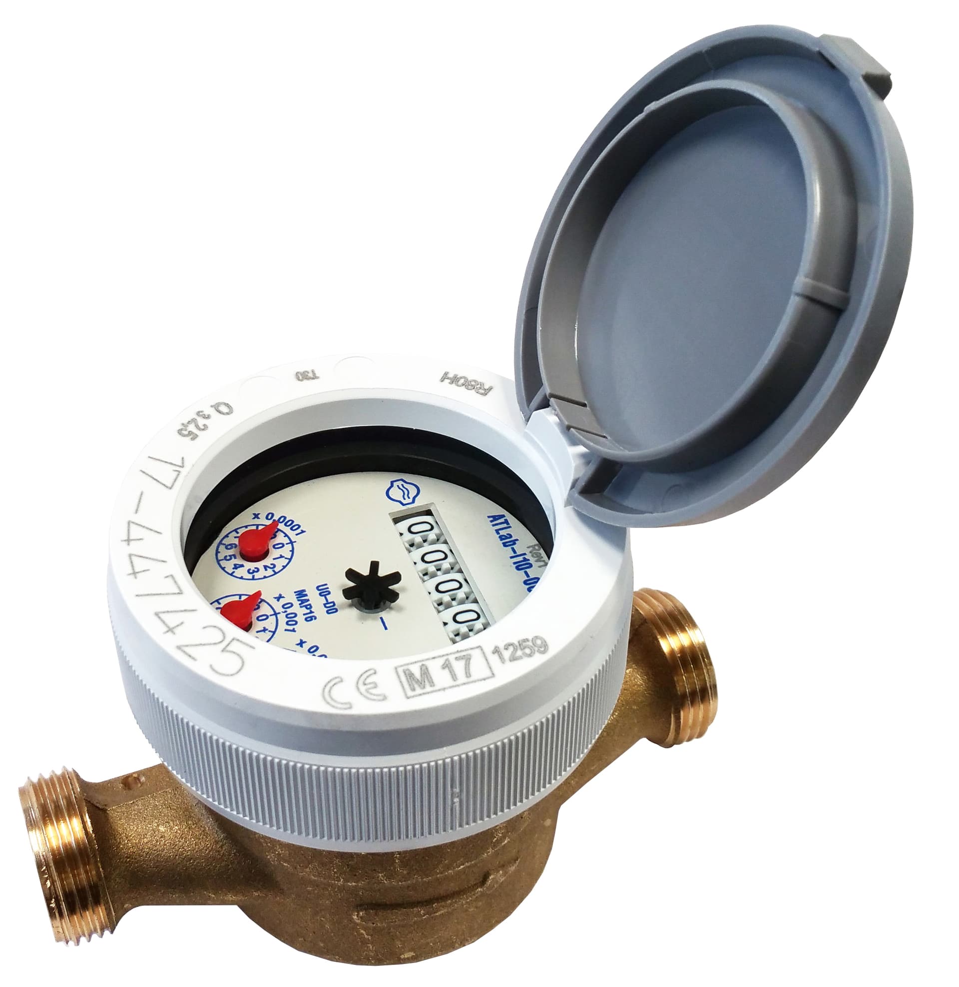 Contatore per Acqua Quadrante Bagn 1/2 con Rac G.gioanola - 2