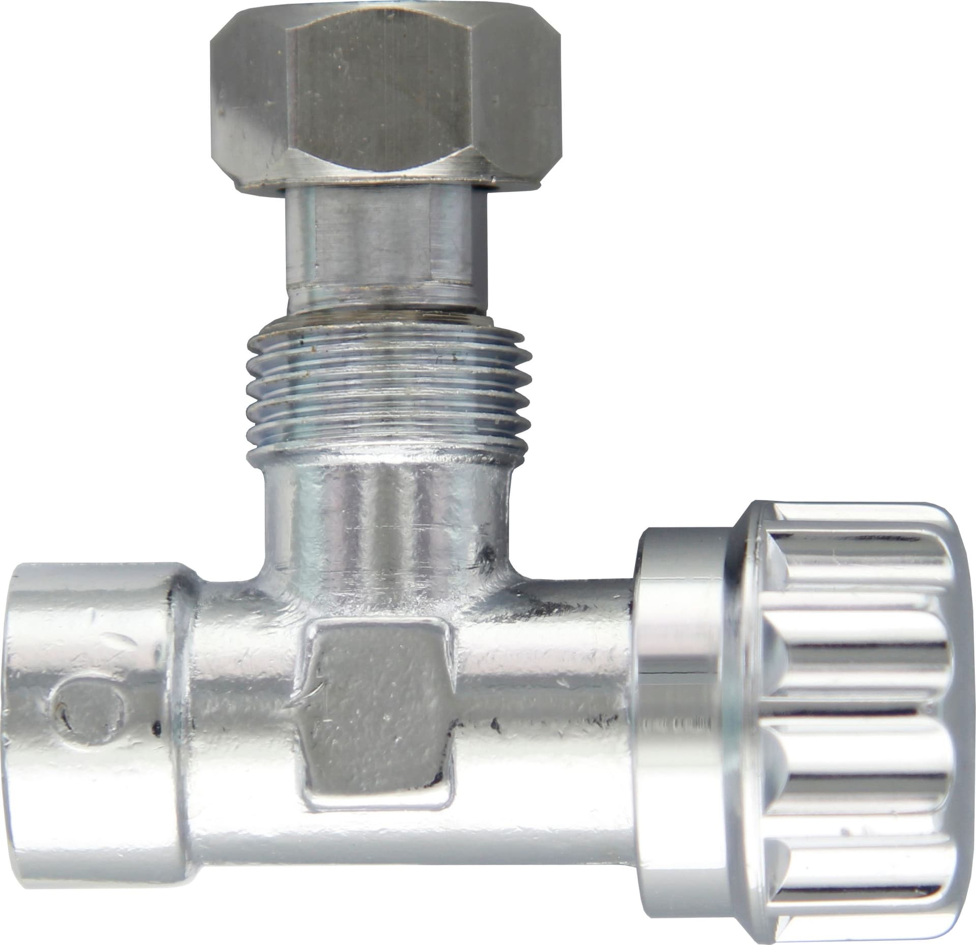 Rubinetto Cromato per Cassetta WC D 3/8** 10 Pezzi - 2