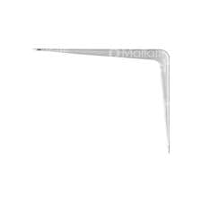 Reggimensola Ribaltabile 400 mm Bianco 2 Pezzi - 2