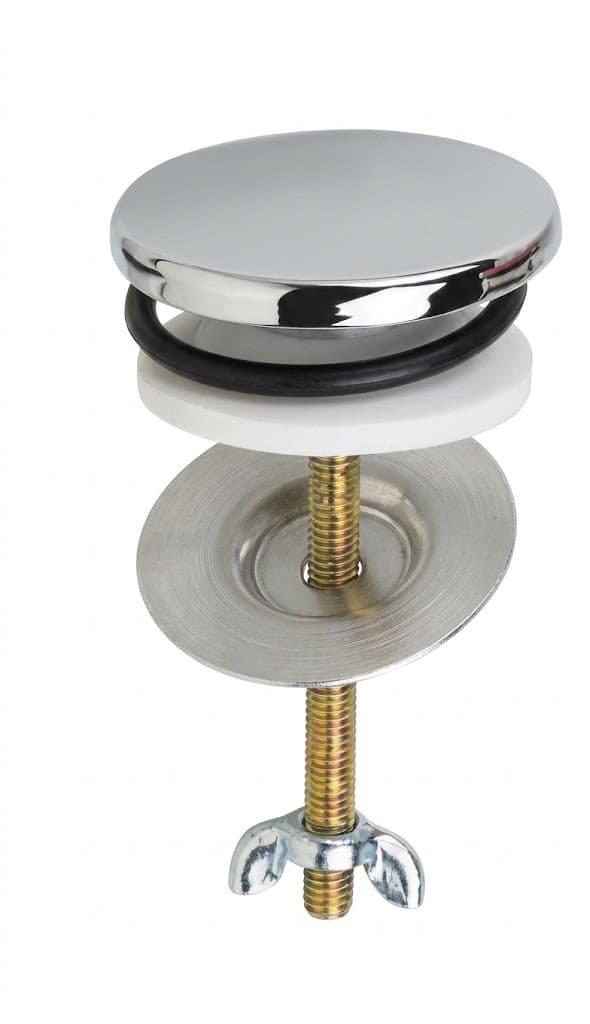 Tappo Copriforo Ottone Cromato Rubinetterie Associate 20 Pezzi - 2