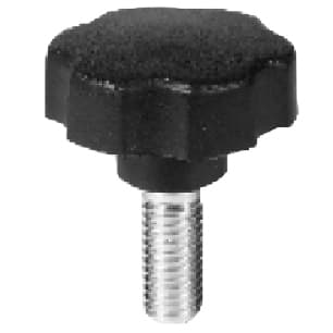 Bl Volantino con Gambo M8 Nero 40 x 20 mm 5 Confezioni da 4 Pezzi - 2