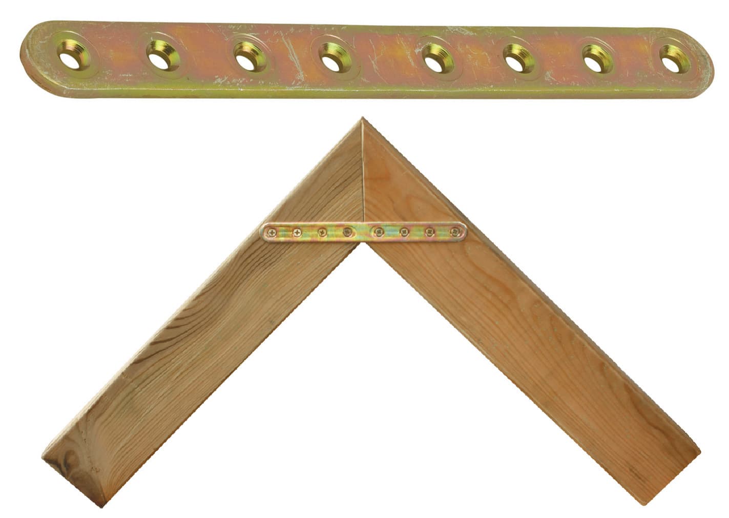 Piastra 778 Diritta Acciaio Tropic 20 x 2,5 x 312 mm 50 Pezzi - 2