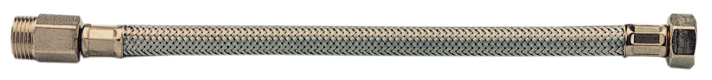 Flessibile INOX Prolungato Maschio Femmina 1/2 50 cm DN10 Amaflex 10 Pezzi - 2