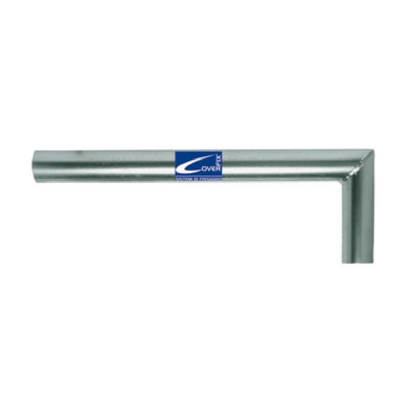 Prolunga per Ponteggi a L 48 x 500 mm Zincato Cx - 2