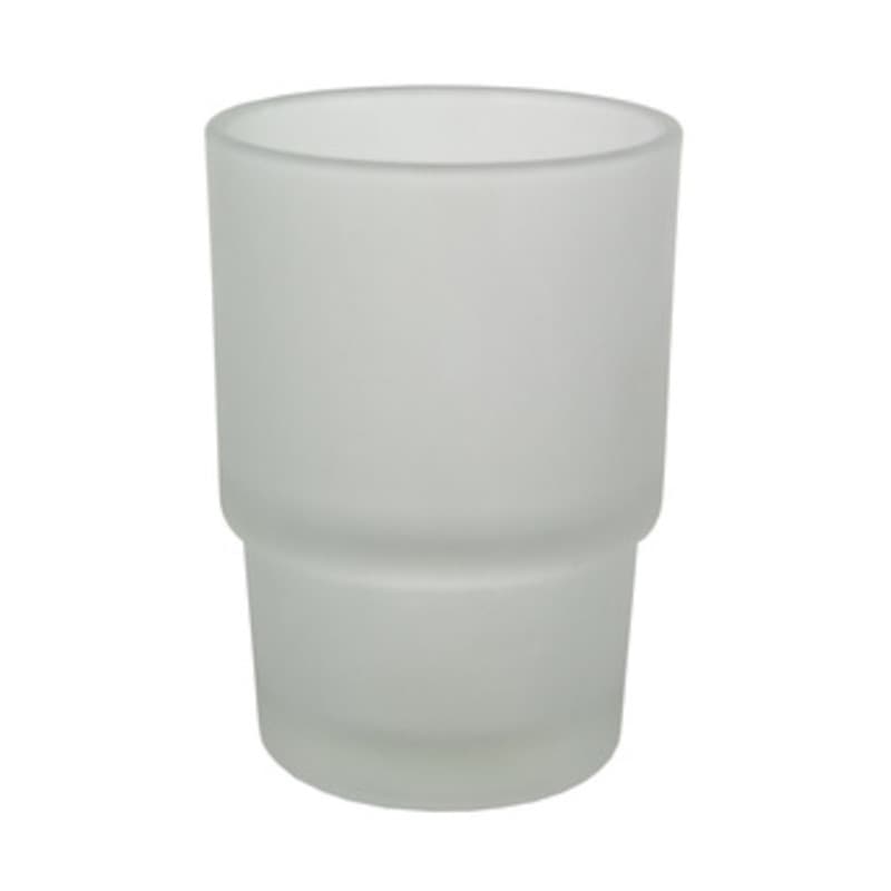 Bicchiere Ricambio Portaspazz. Satinato Tondo Rubinetterie Associate