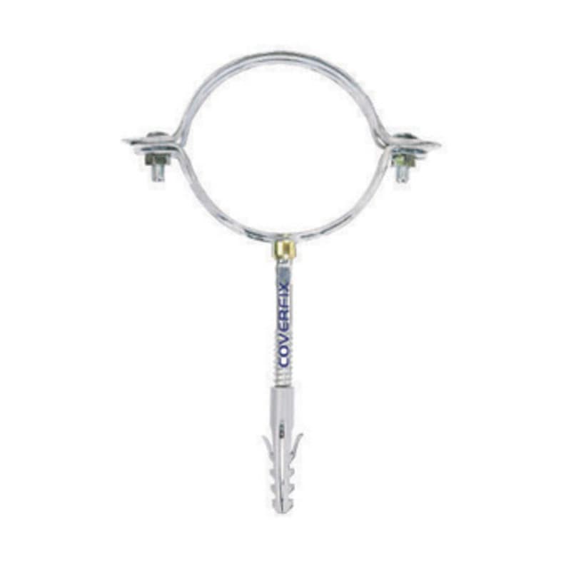 Collari per Discese Pluviali Zincato Ø 200 mm Cx 50 Pezzi - 2