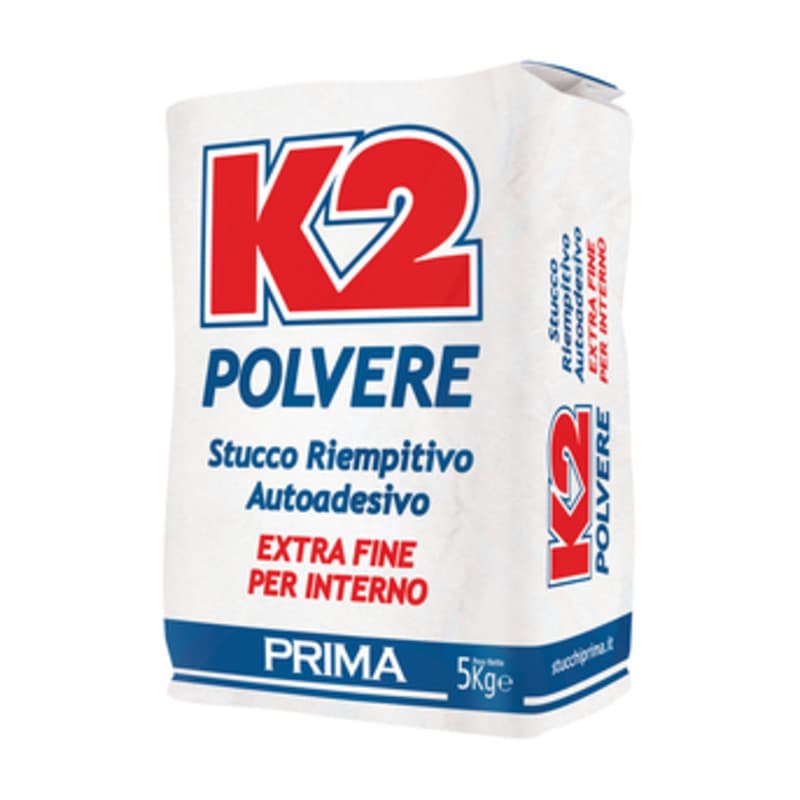 Stucco in Polvere K2 da 5 kg 4 Pezzi - 2