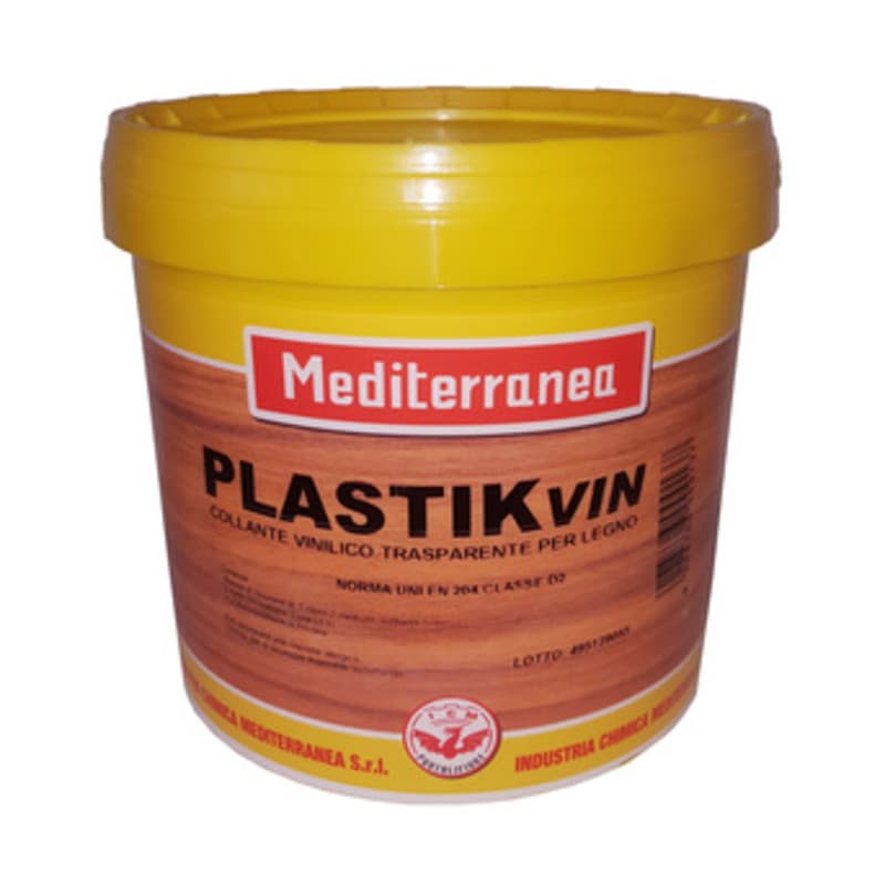 Colla Vinilica Plastik Vin 4,8 kg Industria Chimica Mediterranea - 2