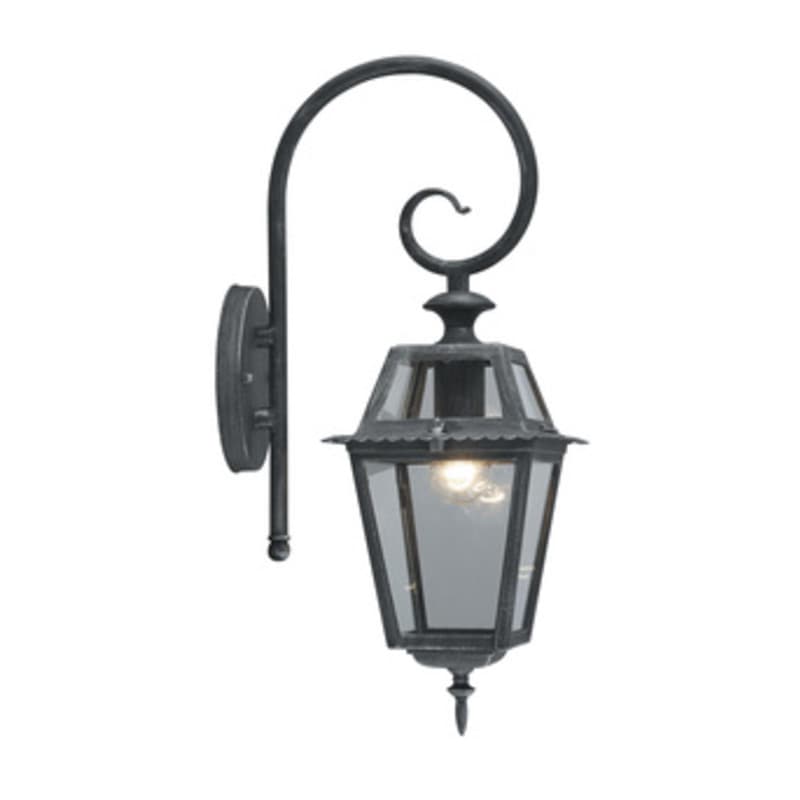 Lanterna Milano 60W con Braccio Grigio Ghisa i Giardini del Re - 2