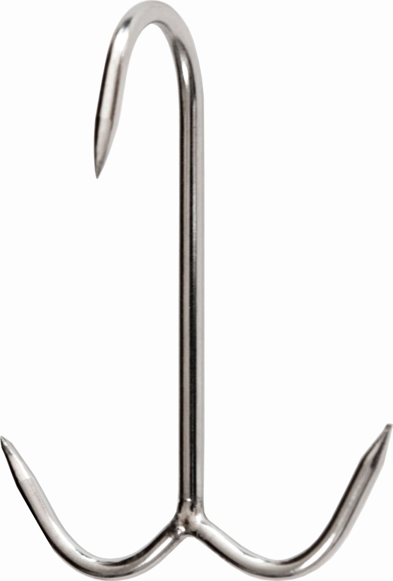 Gancio INOX per Macellaio Ancora 120 x 6 mm* 10 Pezzi - 2