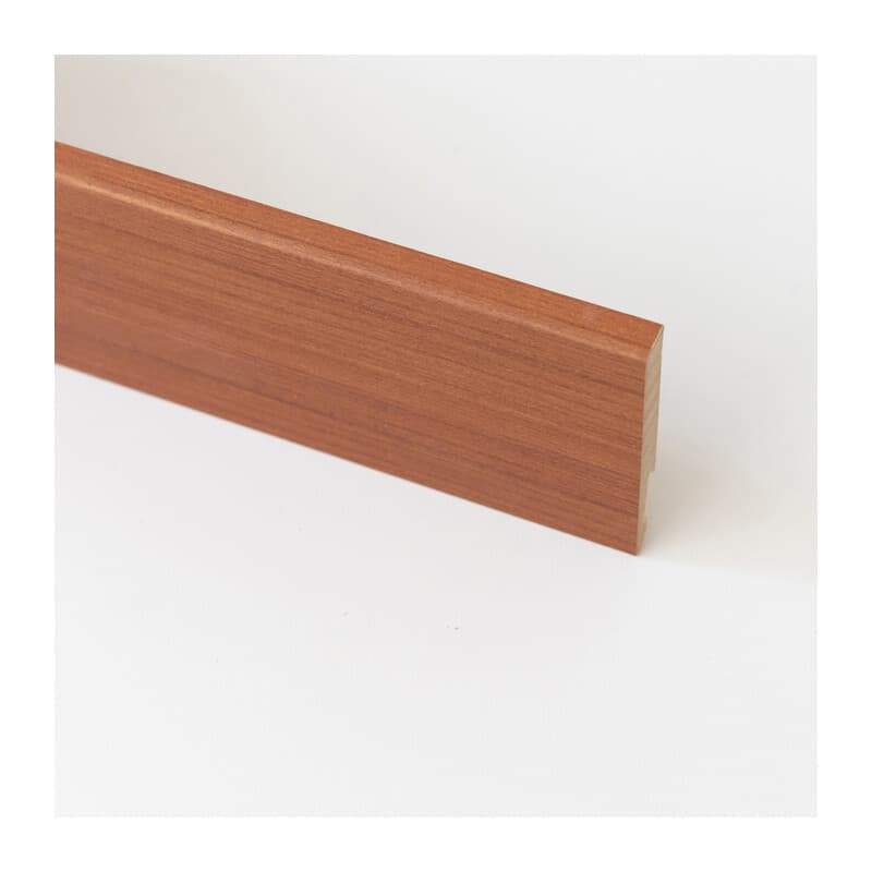Battiscopa 80 x 14 mm MDF 240 cm Ciliegio 5 Pezzi - 2