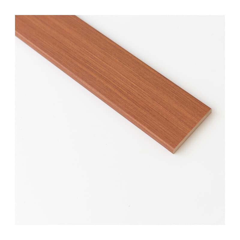 Coprifilo 70 x 10 mm MDF 240 cm Noce Tanganica R6 10 Pezzi - 2