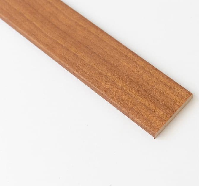Coprifilo 70 x 10 mm MDF 240 cm Ciliegio R6 10 Pezzi - 2