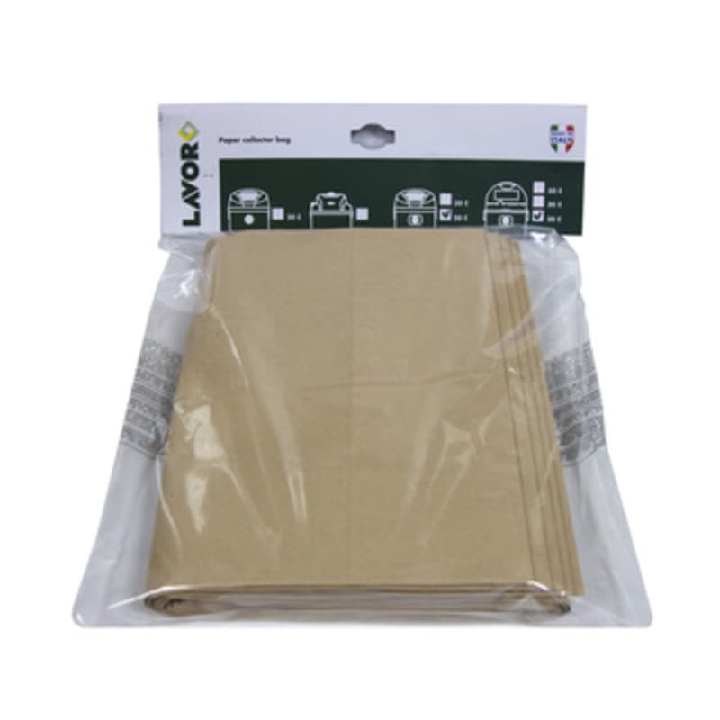 Sacchetti Bid. Aspir. 20 x 30 l CF30EM Lavor 5 Pezzi