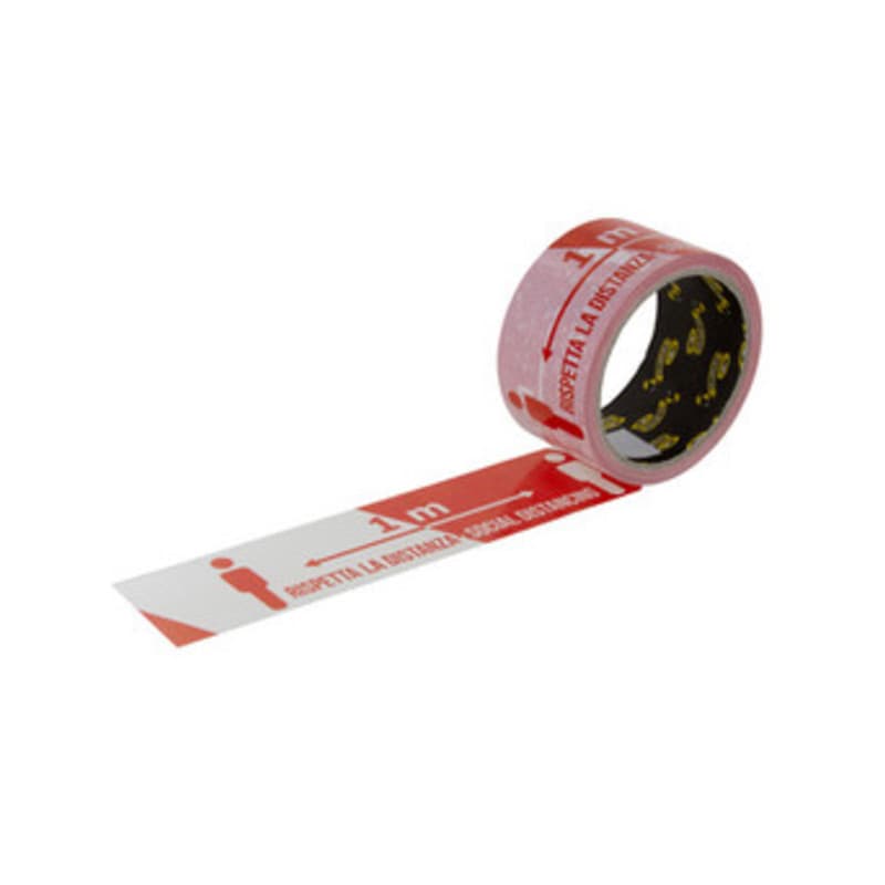 Nastro Adesivo Distanziometrico 50 x 33MT 6 Pezzi - 2