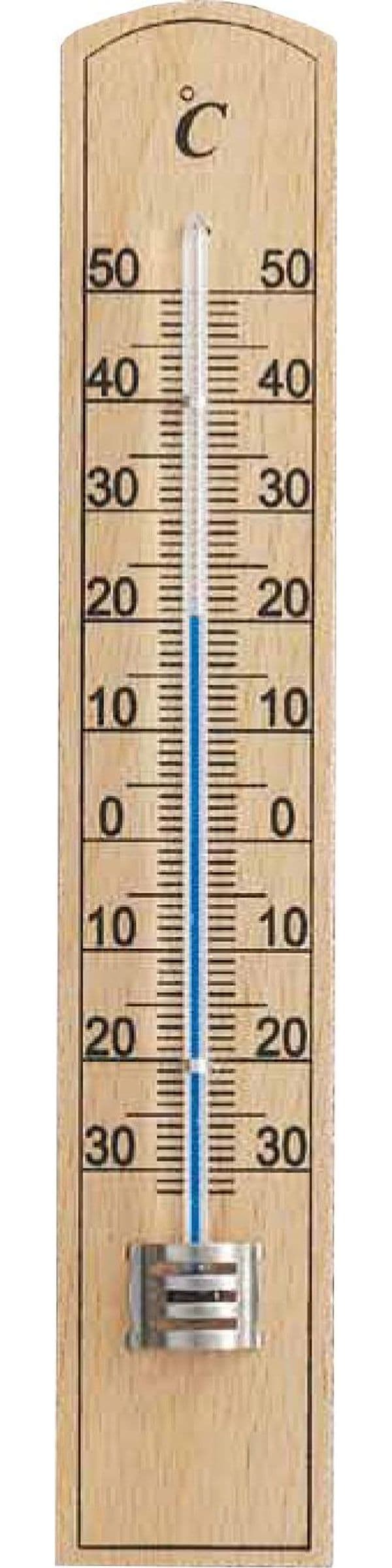 Termometro in Legno 20 x 3,6 cm 101015 Moller Therm - 2