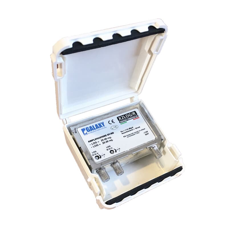 Amplificatore Dt 5 g 2 Ing Uhf 20DB Regolabile - 2