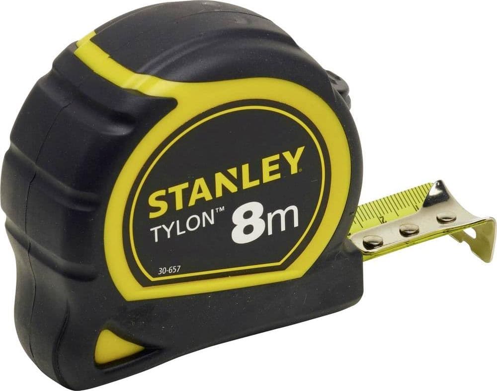 St Flessometro Tylon in ABS 8 m x 25 mm 1.30.657 Stanley
