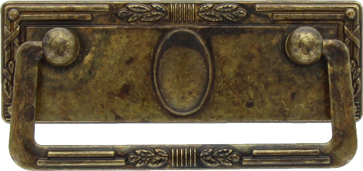 Maniglia Zama 06060 97 x 45 mm Ottone Anticato** 50 Pezzi - 2
