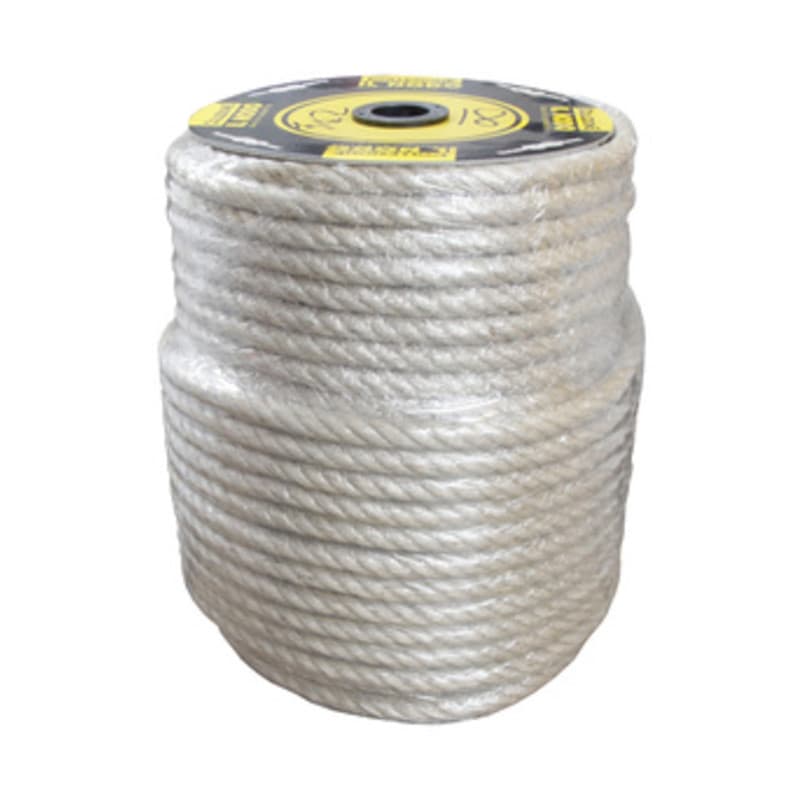 Fune Canapa Chiara Ø 18 mm BOBINA100 M Circa 18,0 kg - 2