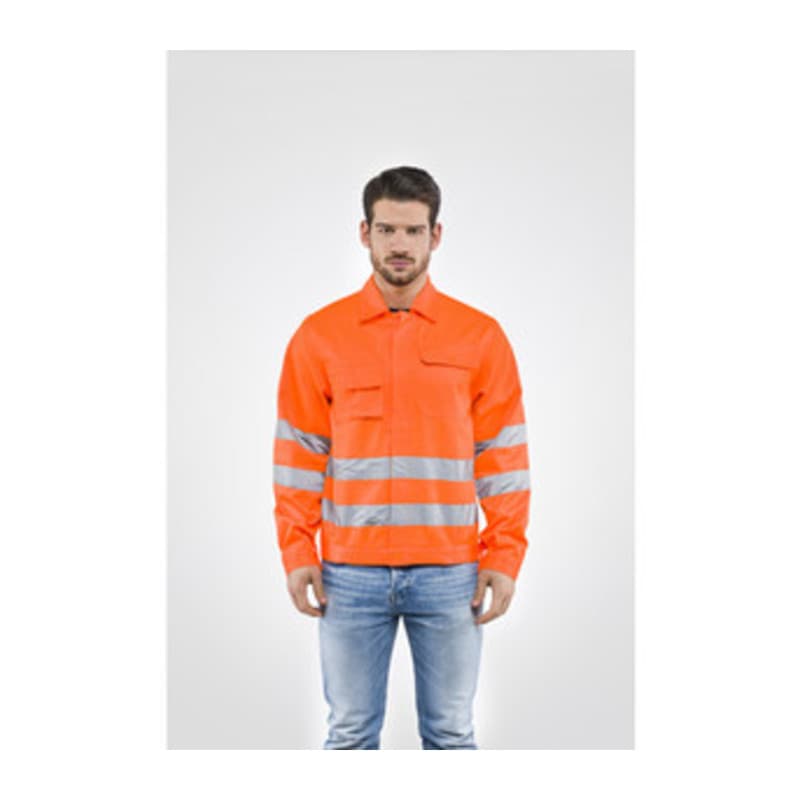 Giubotto Alta Visibilit Arancio Tg.xxl - 2