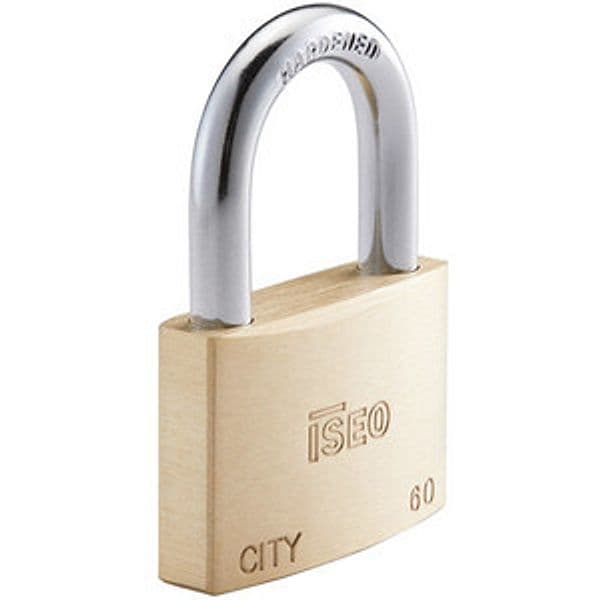 Lucchetto Ott Rettangolare 60 mm City By Iseo Iseo Serrature 10 Pezzi - 2