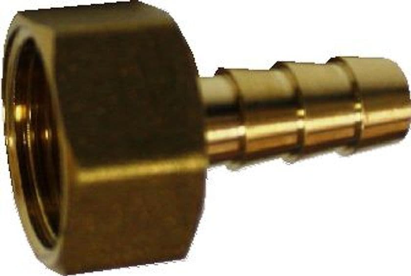 Raccordo per Bombola Gas con Dado - 2