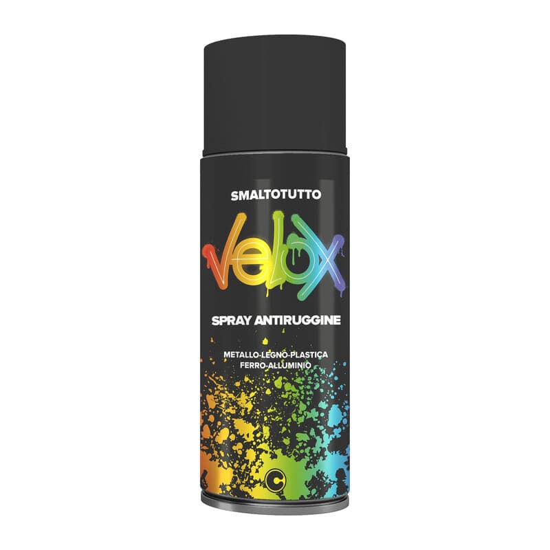Velox Spray Antiruggine Grigio RAL 7004 Ital G.e.t.e 6 Pezzi - 2