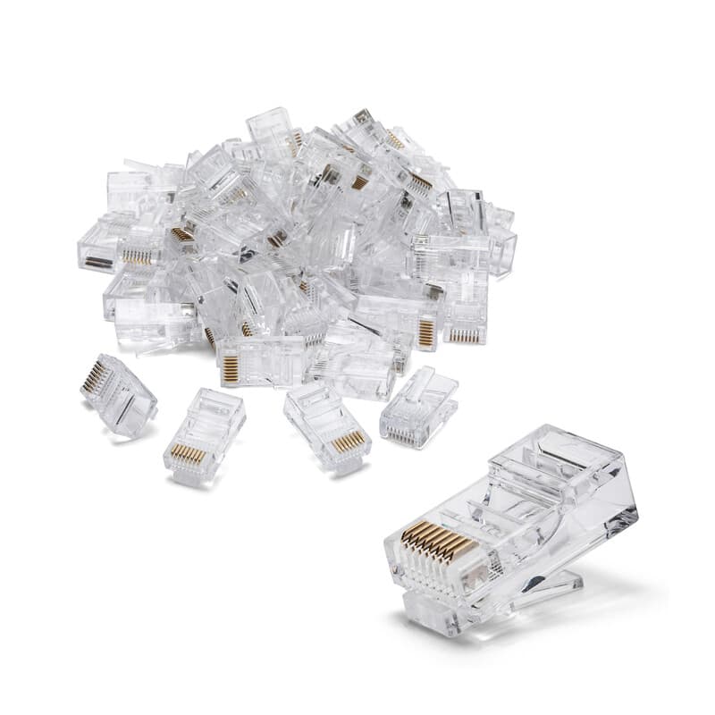 Connettore RJ45 Utp Cat. 5 Conf. 50 Pezzi - 2