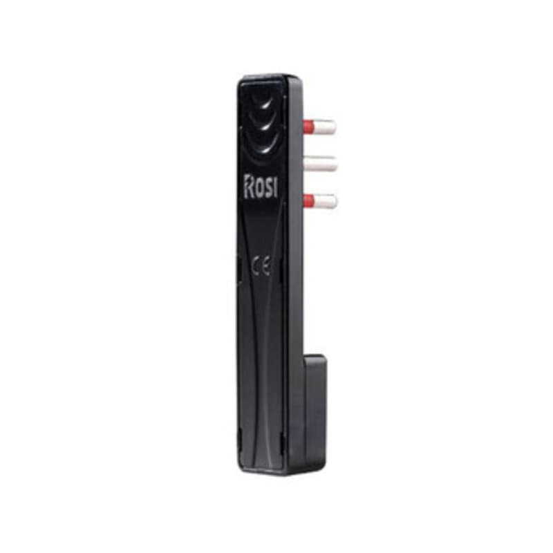 Rosi 98119 Spina 90 Ultrapiatta 16A 2P e T Nero - 2
