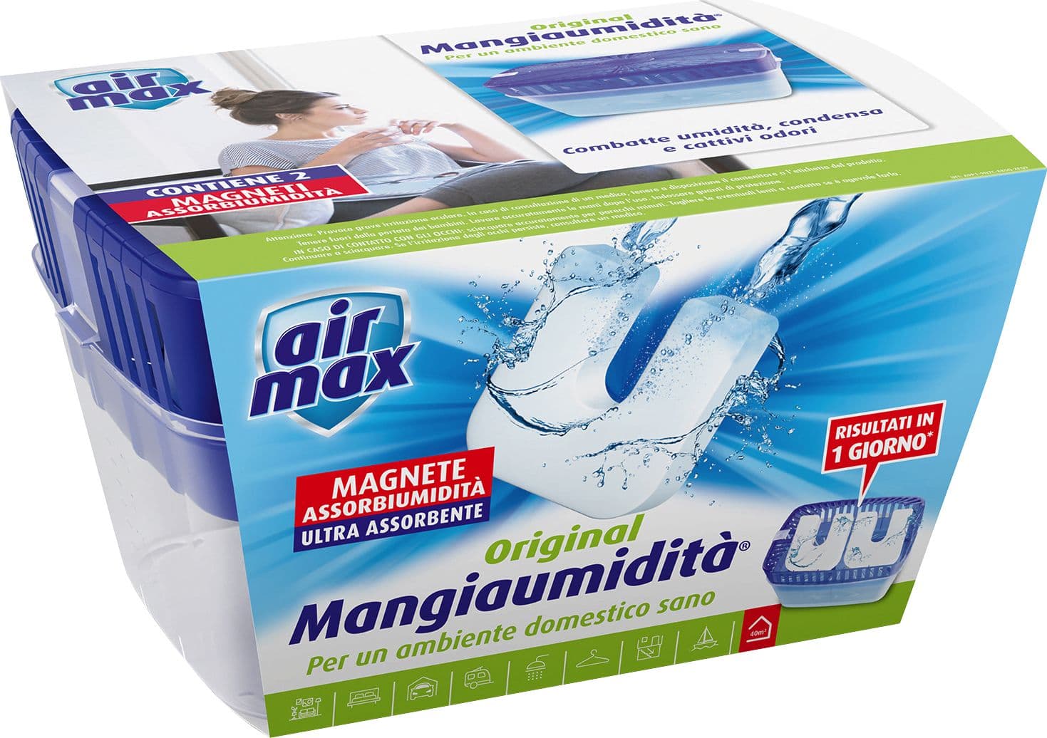 Kit 900 g Airmax Assorbiumidita 6 Pezzi - 2