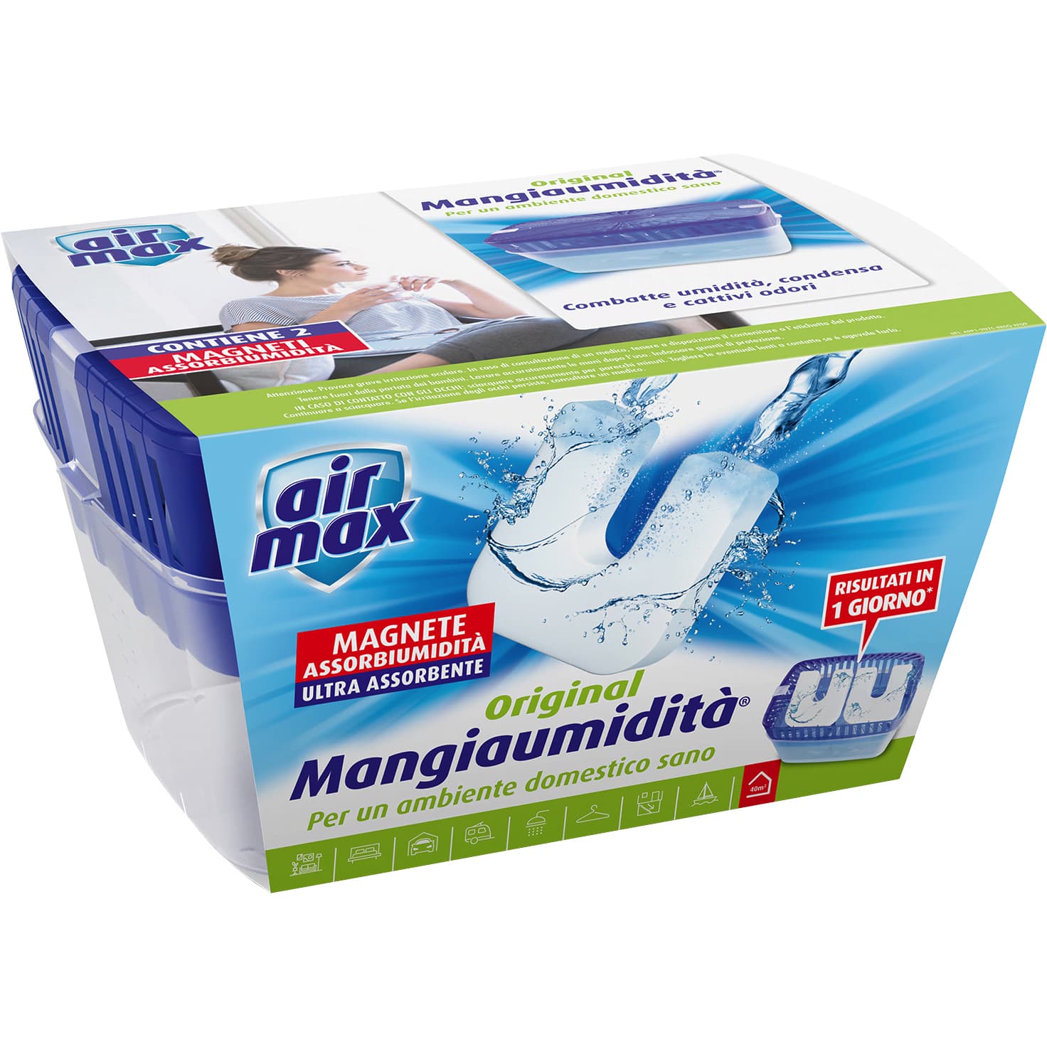 Kit 900 g Airmax Assorbiumidita 6 Pezzi - 2