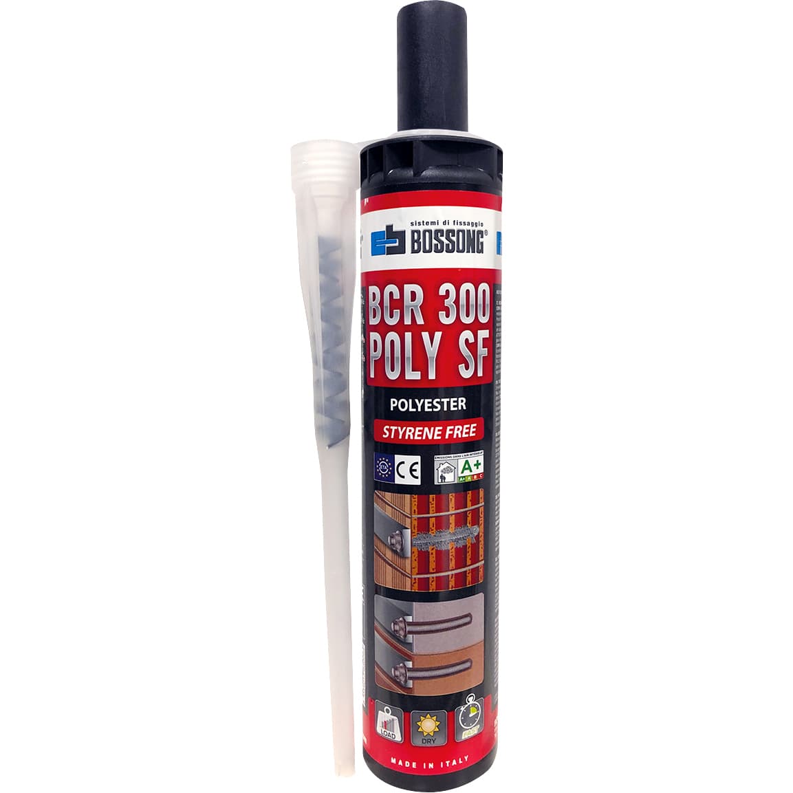 Ancorante Chim BCR300 Poly Sf 300 ml CE Eta Bossong 15 Pezzi - 2