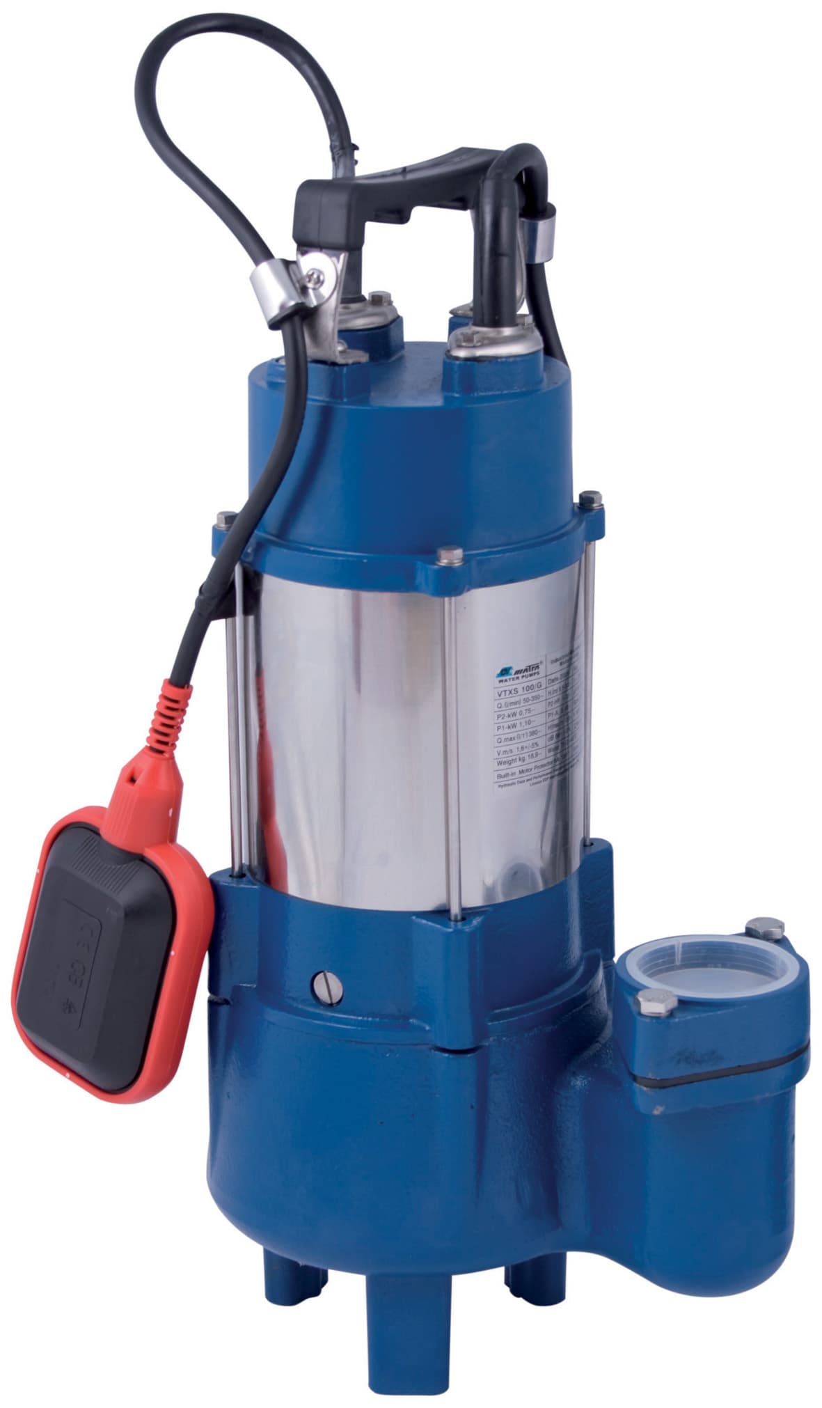 Elettropompa Vortex Acque Luride 1,0 HP VTXS100G - 2
