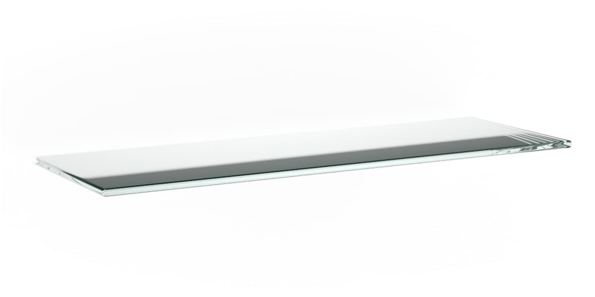 Mensola Vitra 6 mm Trasparente 15 x 40 cm Bolis Italia 5 Pezzi
