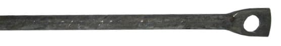 Ferro Cremonese Tondo con Foro Ø 6 mm H 150 cm 25 Pezzi - 2
