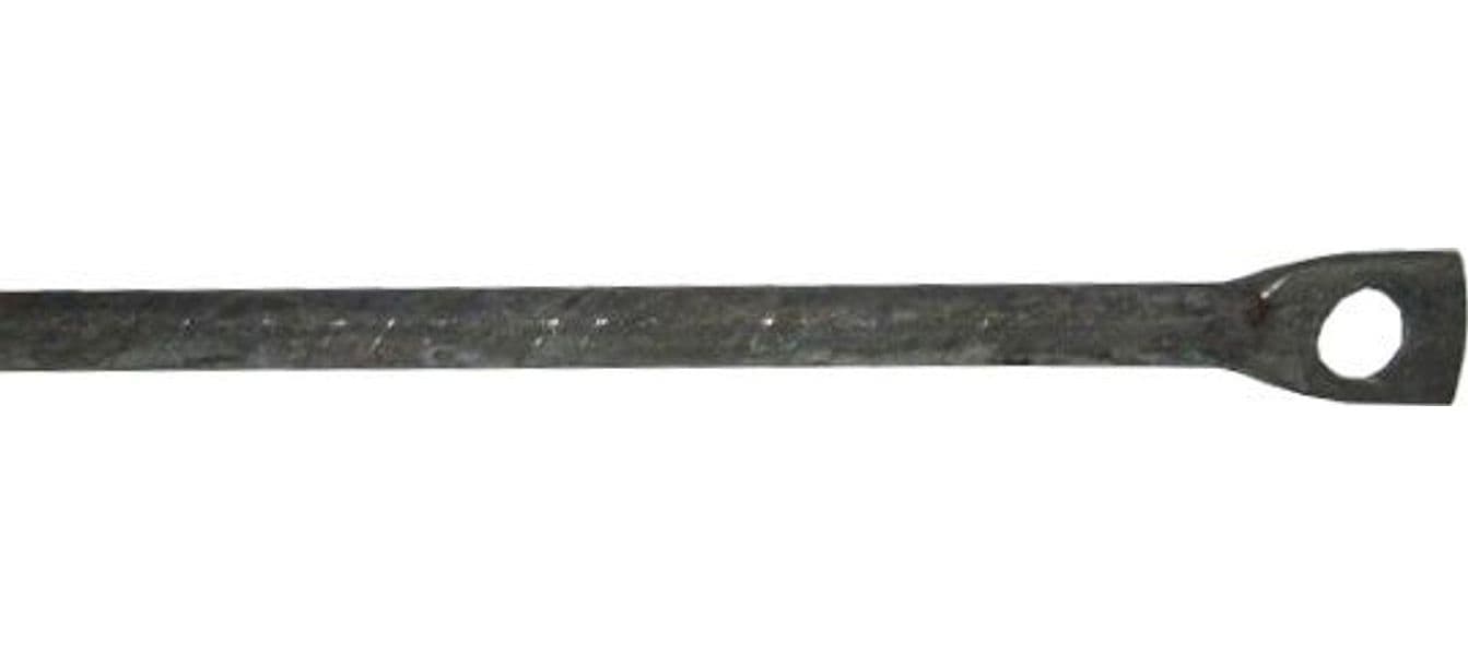 Ferro Cremonese Tondo con Foro Ø 6 mm H 160 cm 25 Pezzi - 2