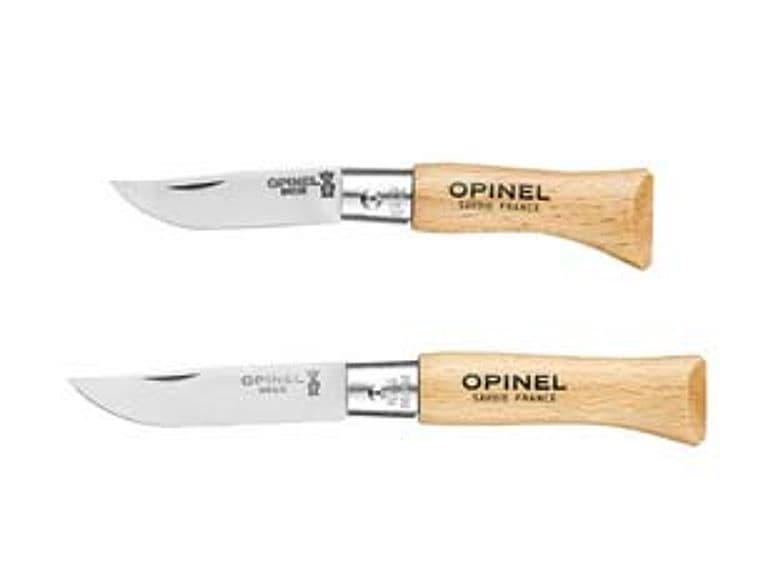 Portachiave Coltello Opinel N°4 Lama da 5 cm Opinel 3 Pezzi - 2