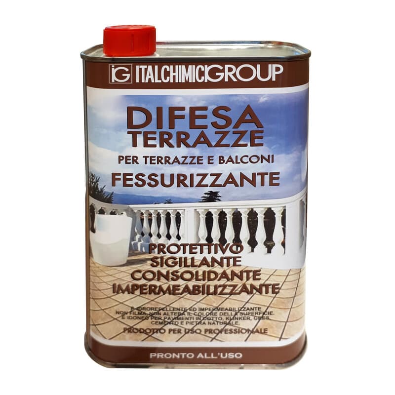 Impermeabilizzante Difesa Terrazze 1 l Italchimici - 2
