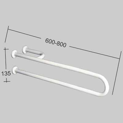 Barra di Sostegno con Rinforzo a Destra o a Sinistra 83 cm Sinistro Made - 2